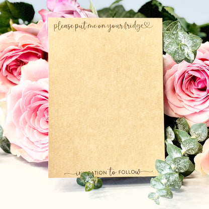 [ Save-the-Date - Flat Cards ]